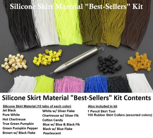 Tab Per Gonna In Silicone Materiale Di Ricambio Jig Lure Gonne