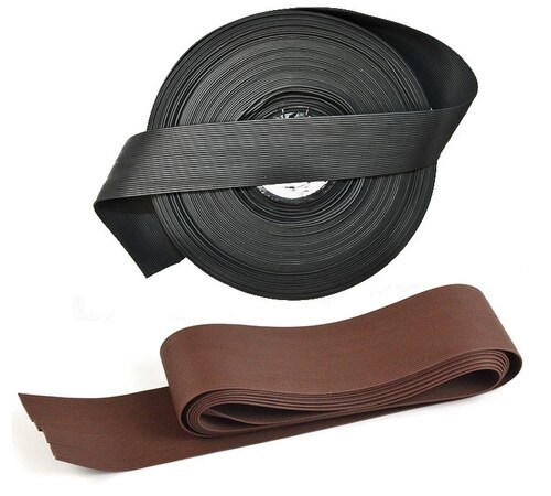 Bulk Heavy Round Rubber 1lb & 5ft