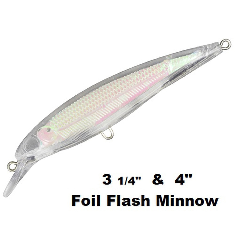 blank white fishing lure The Raptor 4 mm Recommended Hook Size Bombite 20PCS Lure Blanks Unpainted