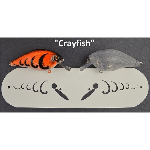 3201 crankbait lure pattern stencils
