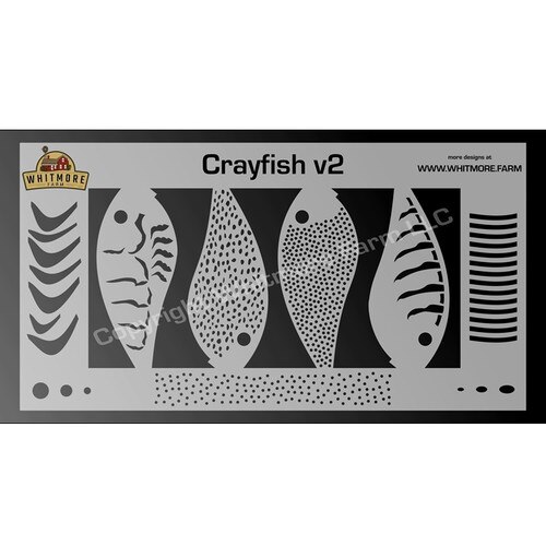 3211 2 Crankbait/Squarebill Stencils 3211 2 Crankbait/Squarebill Stencils