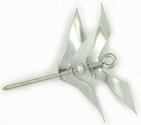 chopper propellor fishing lure blades Ez's 4.5