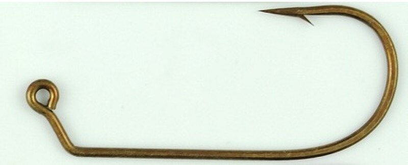 4706 Eagle Claw L730 - 60* Flipping Jig Hooks (100pk)