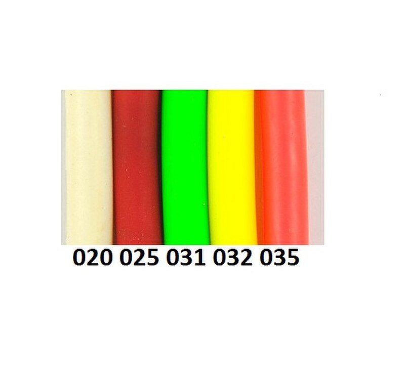 colored latex tubing for fishing lures 5502 Colored 1/8