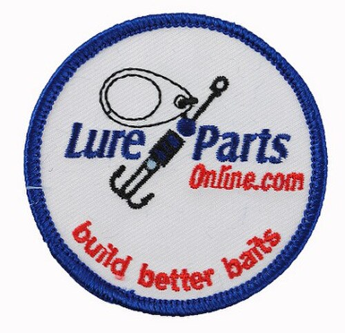 6216 Lure Parts Online Embroidered Patches