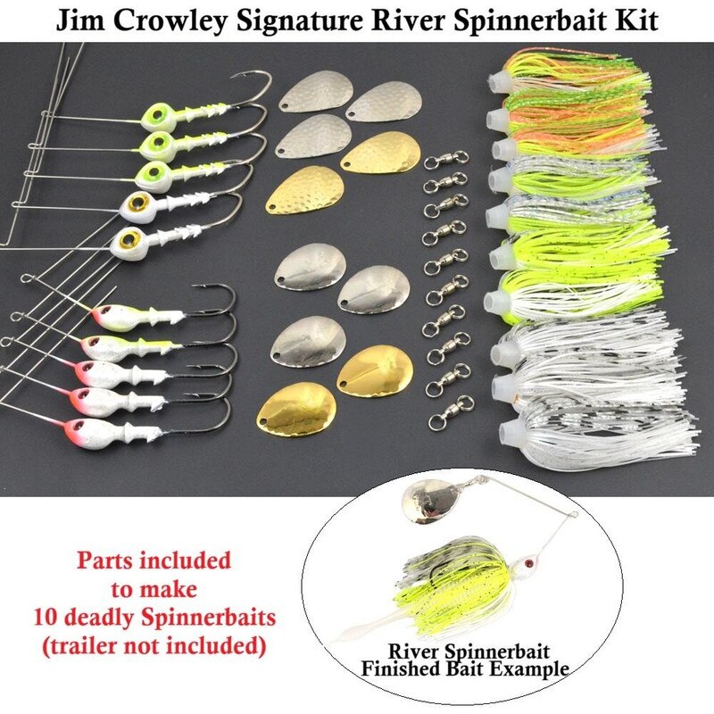 Jim Crowley Signature Series River Spinnerbait Kit