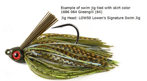 Skirts Lure Components Online BA561 Bass Academy Jig Skirts (5pk)